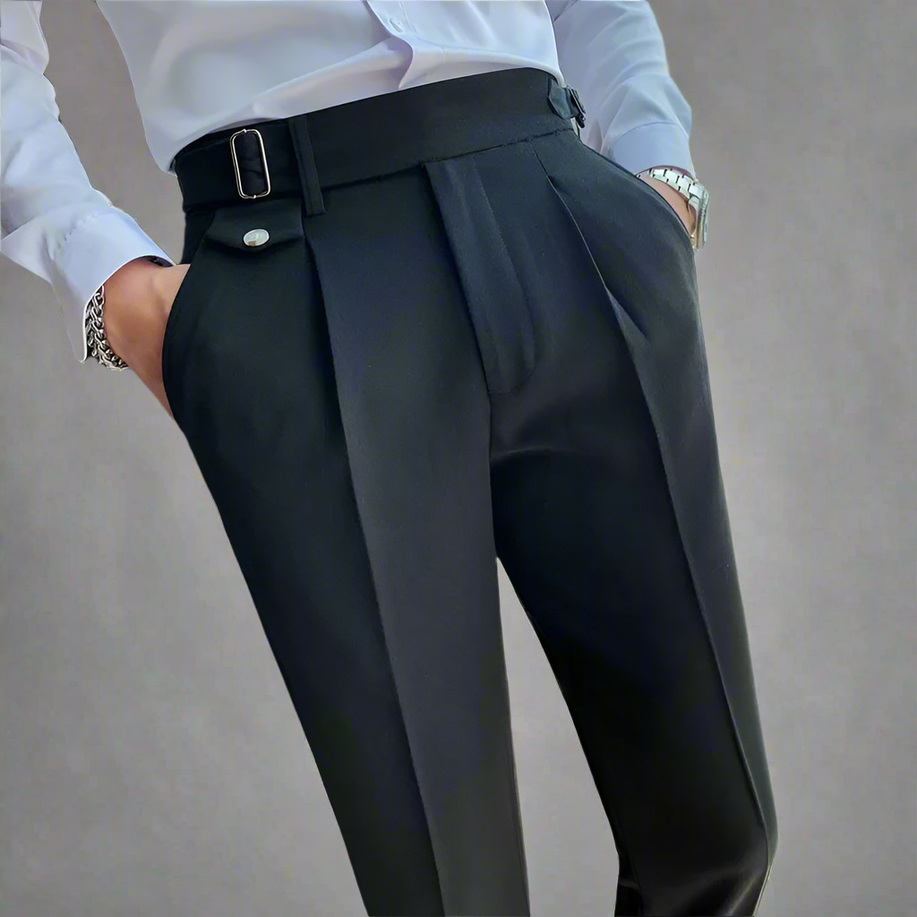 Oxford Pleated Trousers