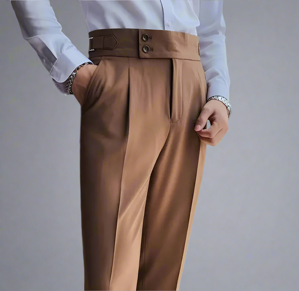 Oxford Pleated Trousers