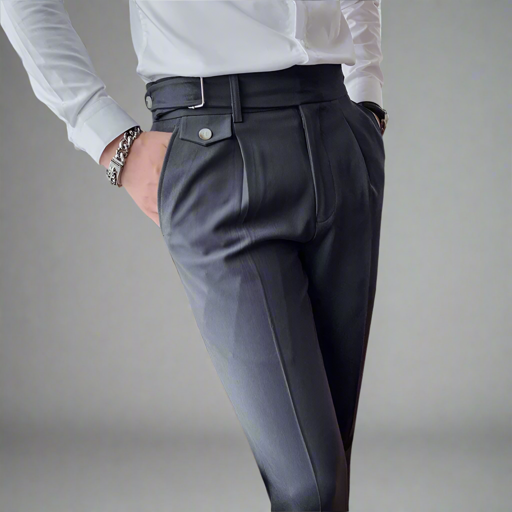 Oxford Pleated Trousers