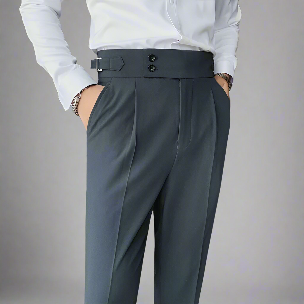 Oxford Pleated Trousers