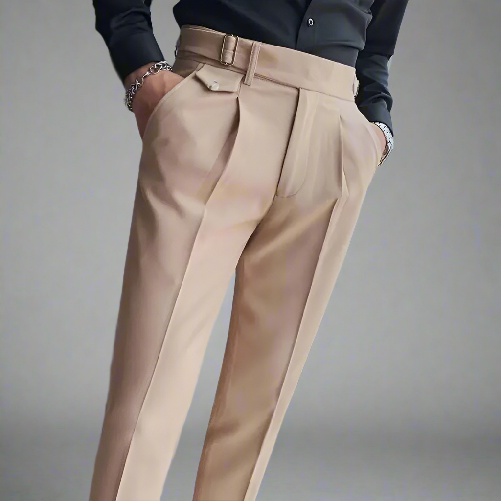 Oxford Pleated Trousers